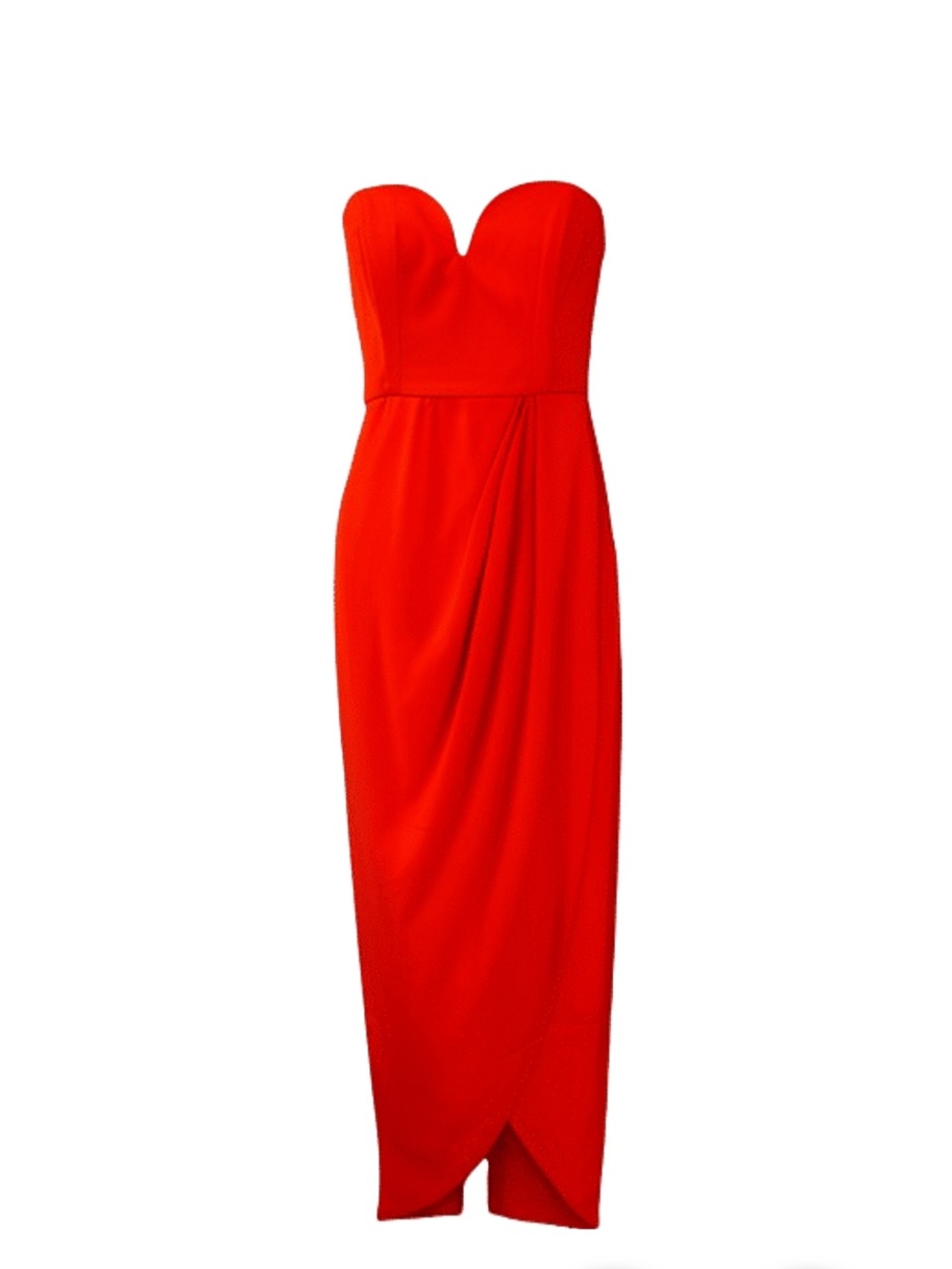 Shona Joy Strapless Gown NWT